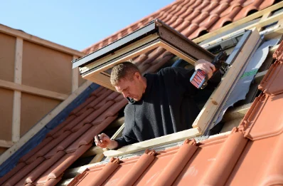 Pose de fenêtres de toit Velux à Brenat